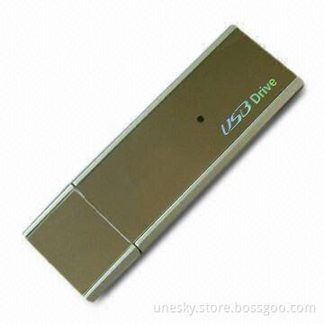 USB Flash Drive, 8Mbps Reading, 512MB to 16GB Flash Memory, Sized 80.7 x 25.4 x 15.9mm